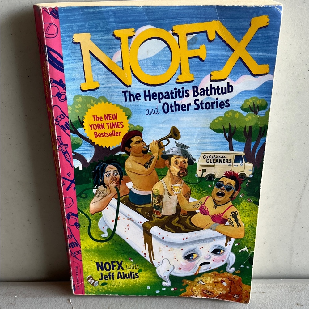 NOFX The Hepatitis Bathtub and Other Stories - Colorful Illustrated Paperback